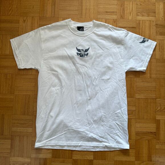 Vintage y2k Bullhead surf shirt Size Large Double side Graphic shirt - Picture 2 of 6